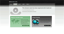 Desktop Screenshot of datacrush.com