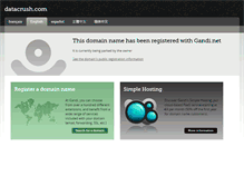 Tablet Screenshot of datacrush.com
